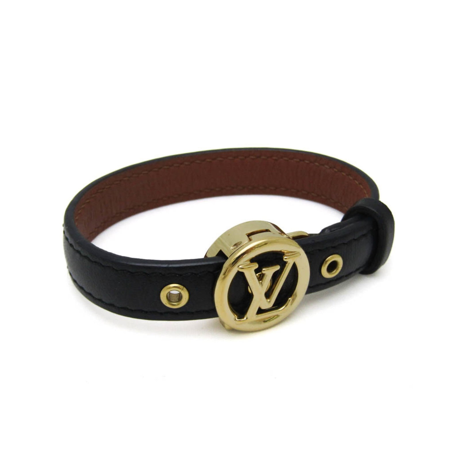Metal Bangle Leather Louis Vuitton: Metal Bangle Leather Louis Vuitton Item Specifics: Brand: Louis Vuitton Type: Bangle Style: Casual Gender: Men,Women Material: Leather, Metal Color: Gold, Noir Stone: No Stone Size: 17 Length: 14.5cm 