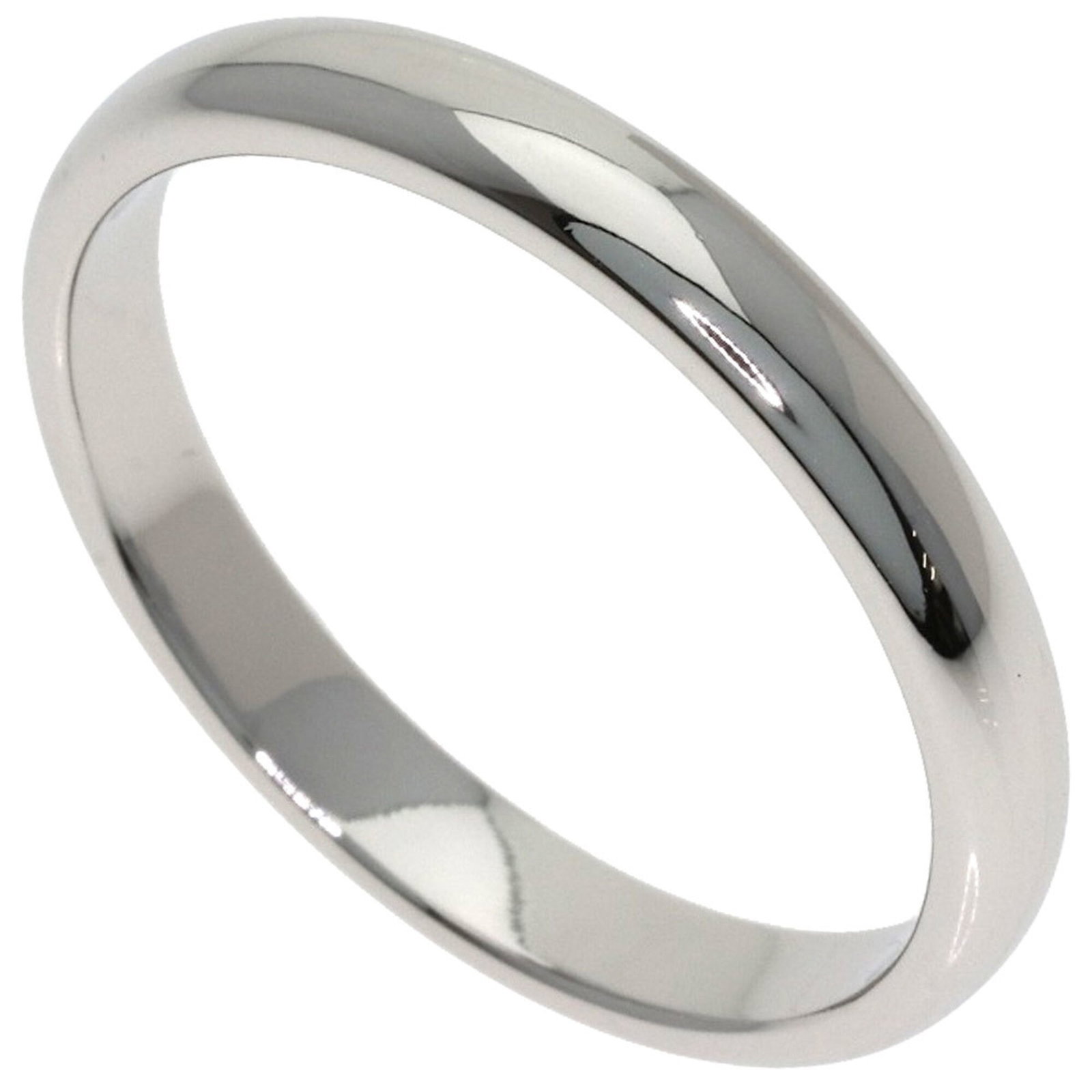 Tiffany Band Ring: Tiffany Band Ring Tiffany Band Ring in Platinum, featuring a sleek and modern design with a 3mm width. This platinum band ring weighs 5.5g and has been carefully crafted to showcase its durability