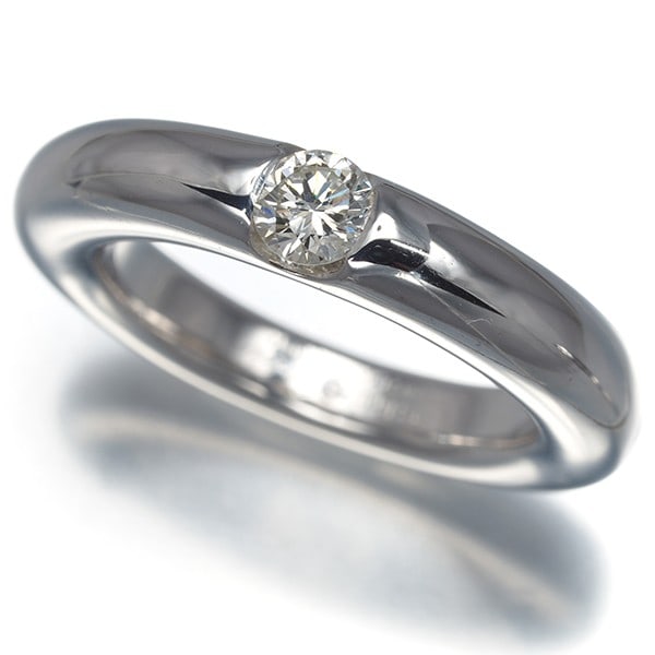 Cartier Ring Diamond 0.25Ct Ellipse Eu49 18K 750 White Gold: Cartier Ring Diamond 0.25Ct Ellipse Eu49 18K 750 White Gold Item Specifics: Brand: Cartier Metal: White Gold Metal Purity: 18k Type: Ring Main Stone: Diamond Collection: Ellipse Main Stone Creation: