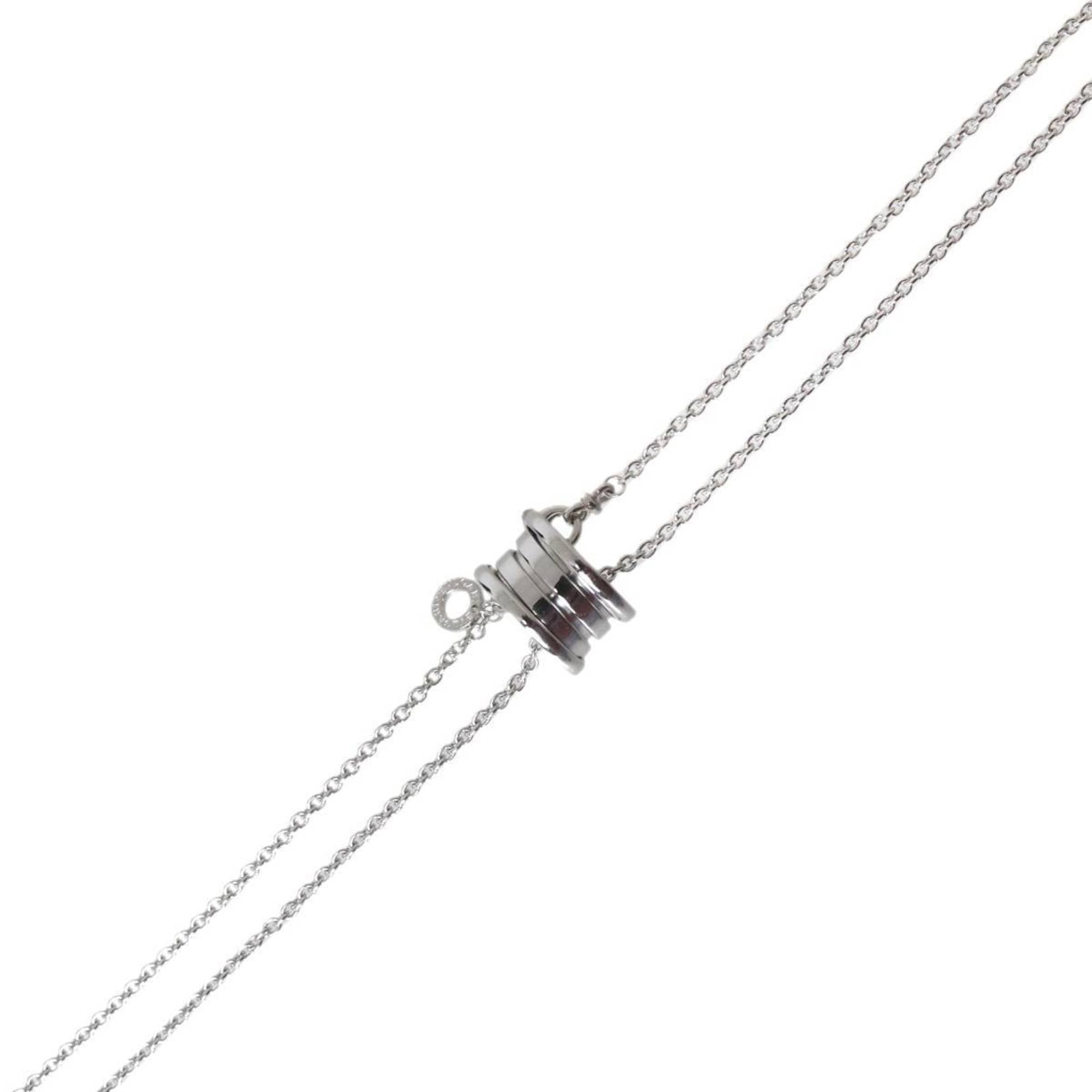 Bvlgari B-Zero1 Necklace 18K White Gold Neck Circumference: 41Cm Top: 7.9 X 14.7Mm Weight: 11.6G: Bvlgari B-Zero1 Necklace 18K White Gold Neck Circumference: 41Cm Top: 7.9 X 14.7Mm Weight: 11.6G 18K White Gold Bvlgari B-Zero1 Necklace for Men and Women, Available Now. This stunning necklace featur