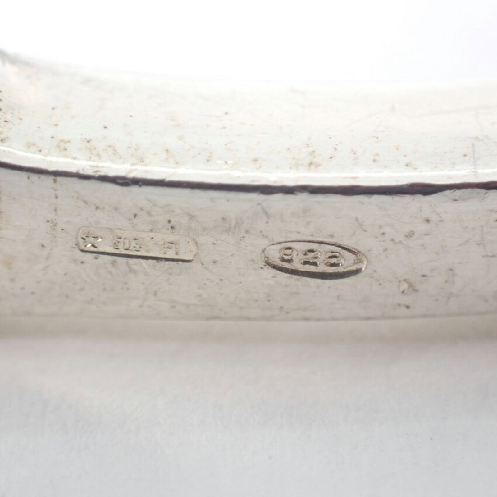 Sterling Silver Gucci Bangle 925 - 10