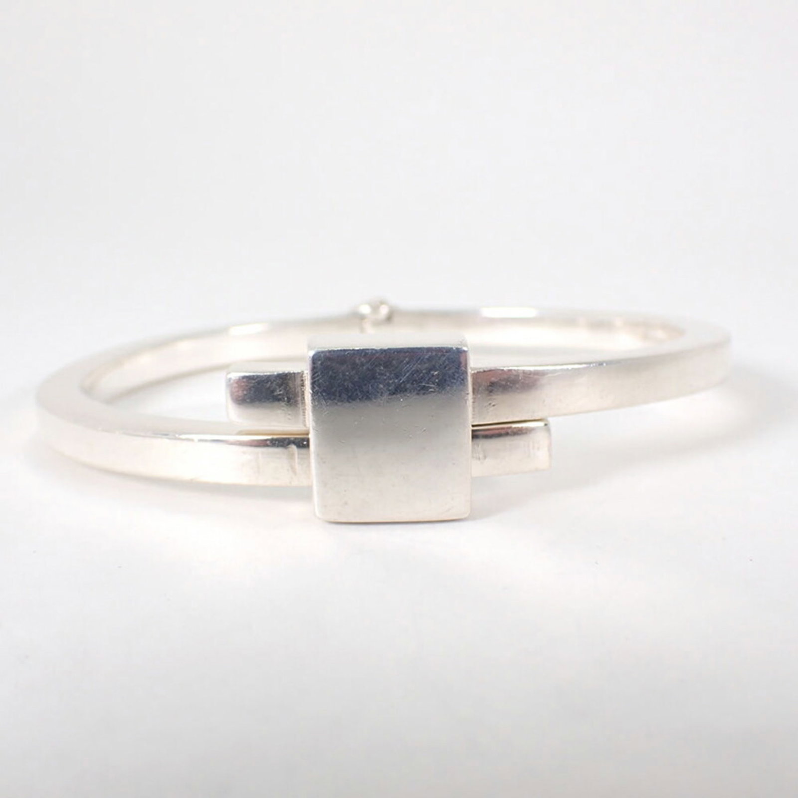 Sterling Silver Gucci Bangle 925 - 5