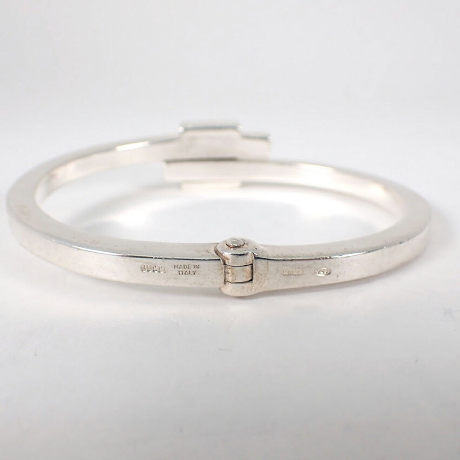 Sterling Silver Gucci Bangle 925 - 8