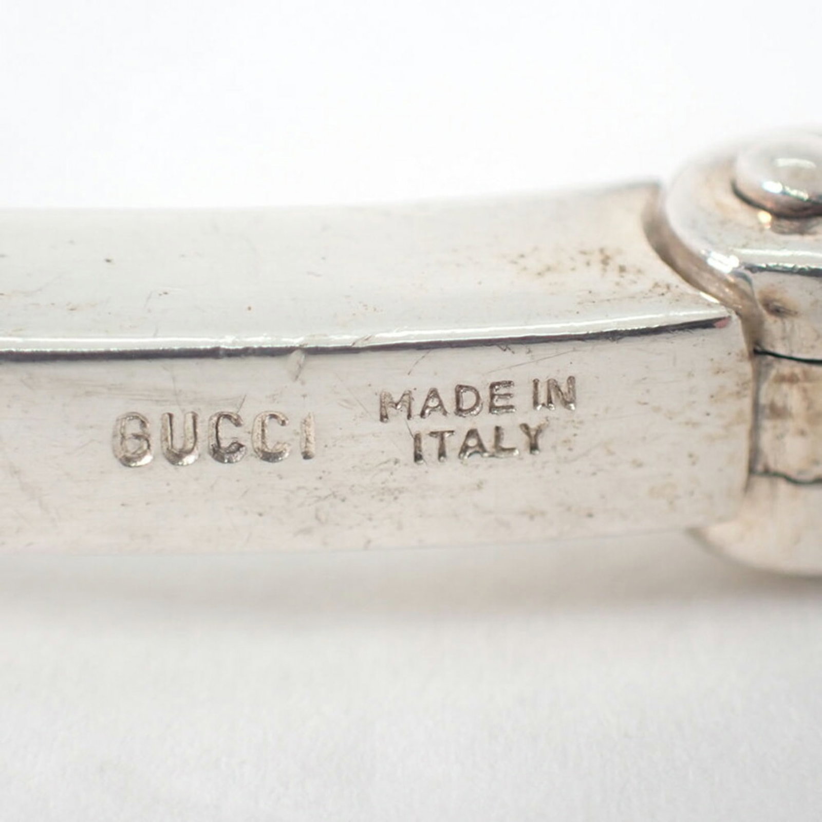 Sterling Silver Gucci Bangle 925 - 9