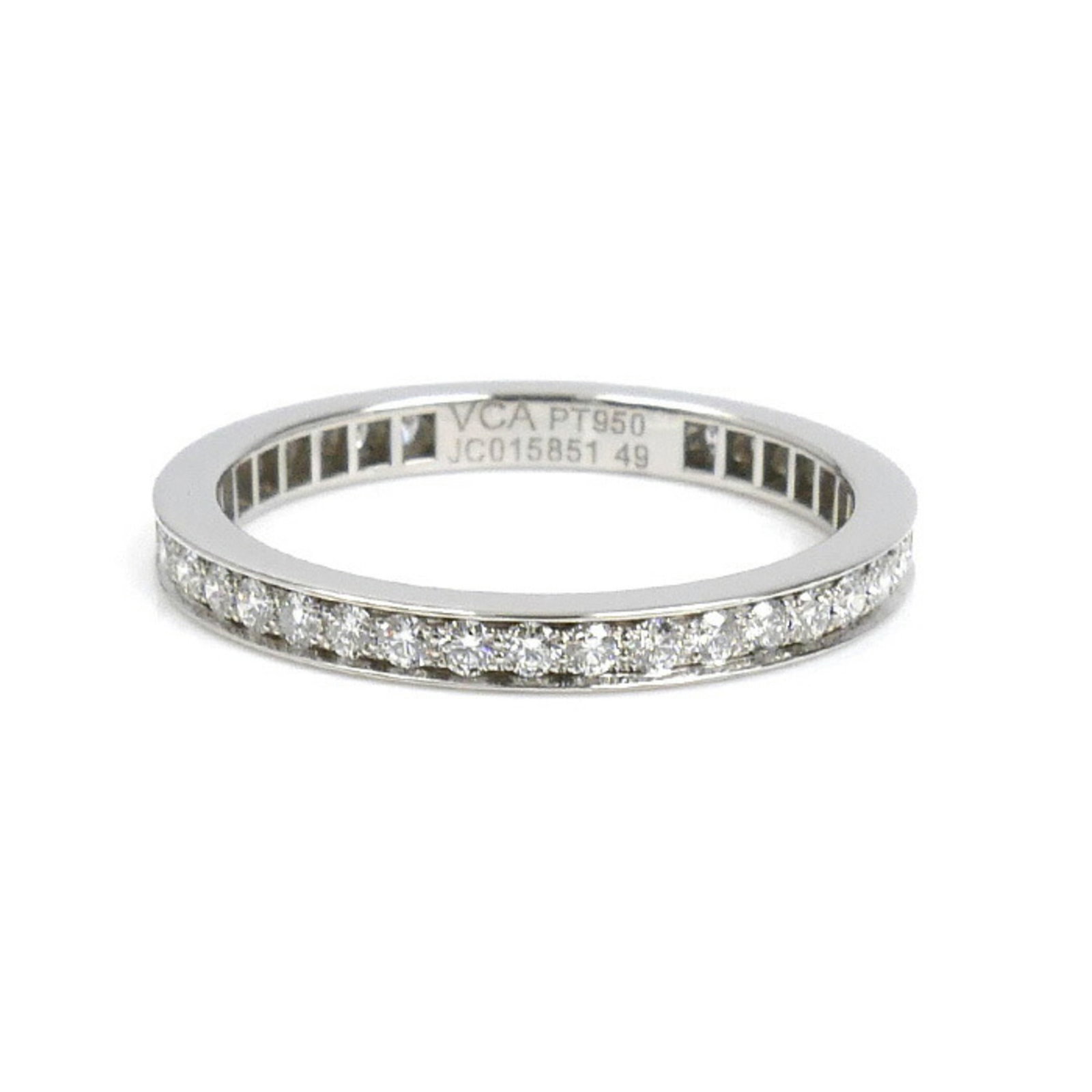 Band platinum ring van cleef arpels - 3