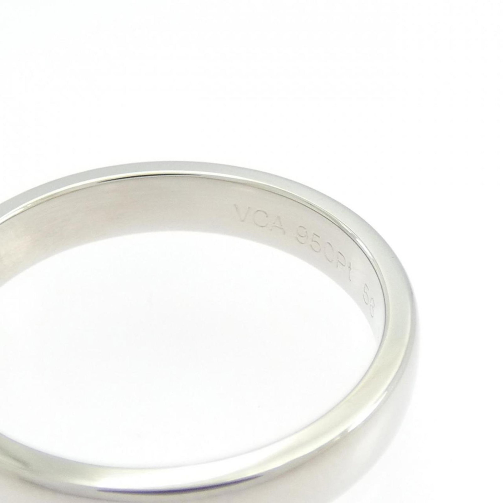 Band platinum ring van cleef arpels - 3