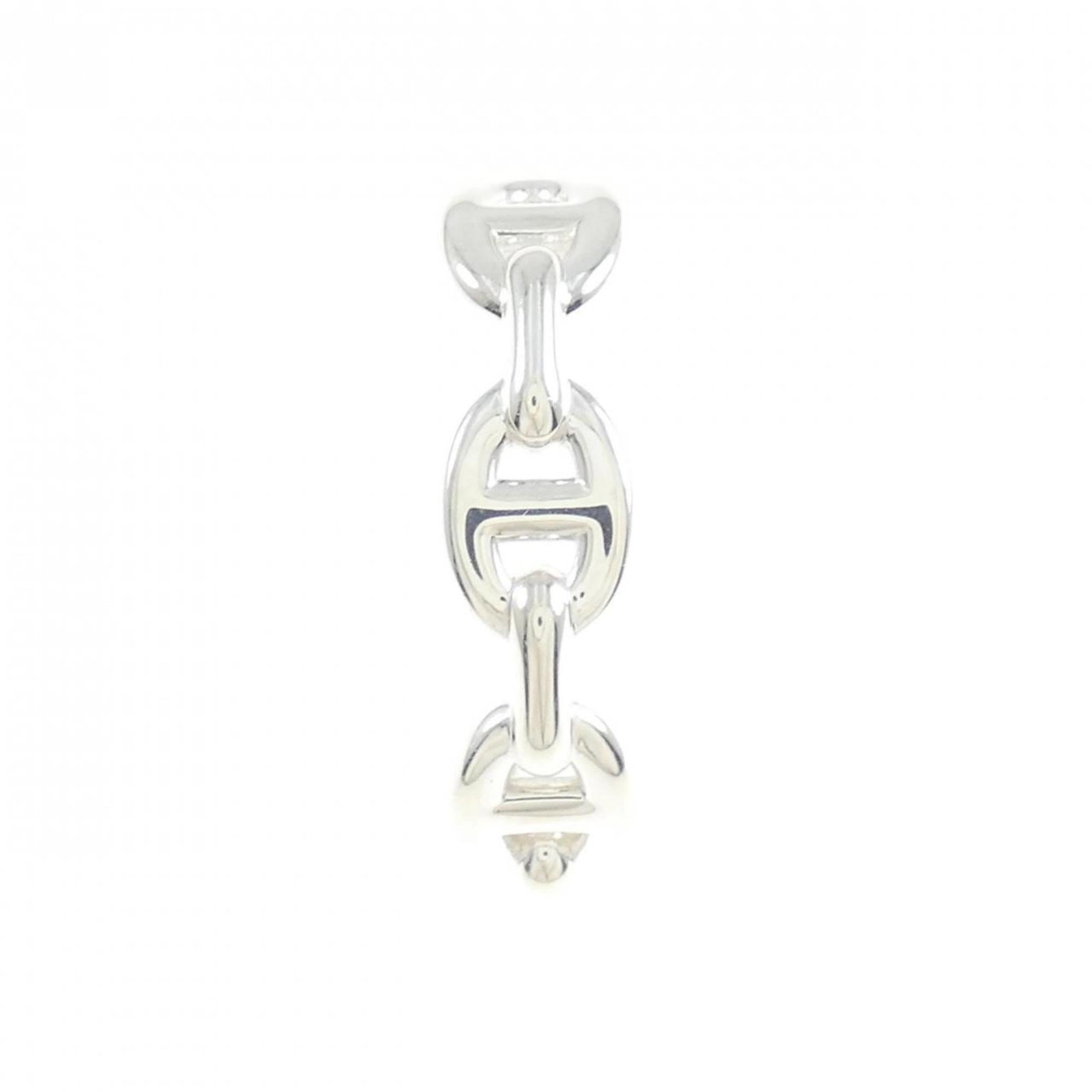 Hermes clip silver earrings 925 (1 of 4)