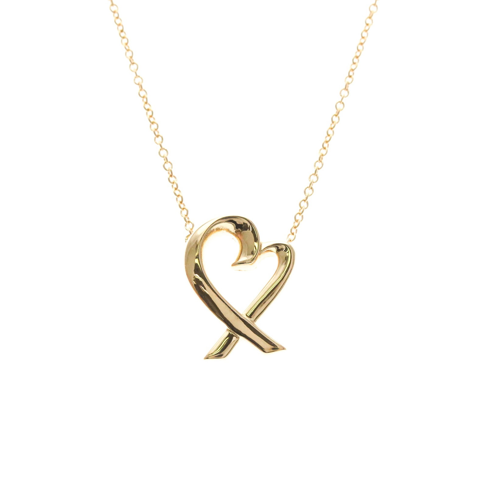 Tiffany Loving Heart Necklace Pink Gold (18K) No Stone Menwomen Fashion Pendant Necklace (Pink Gold): Tiffany Loving Heart Necklace Pink Gold (18K) No Stone Menwomen Fashion Pendant Necklace (Pink Gold) Pink Gold (18K) Tiffany Loving Heart Necklace for Men and Women, a fashion pendant necklace featuri