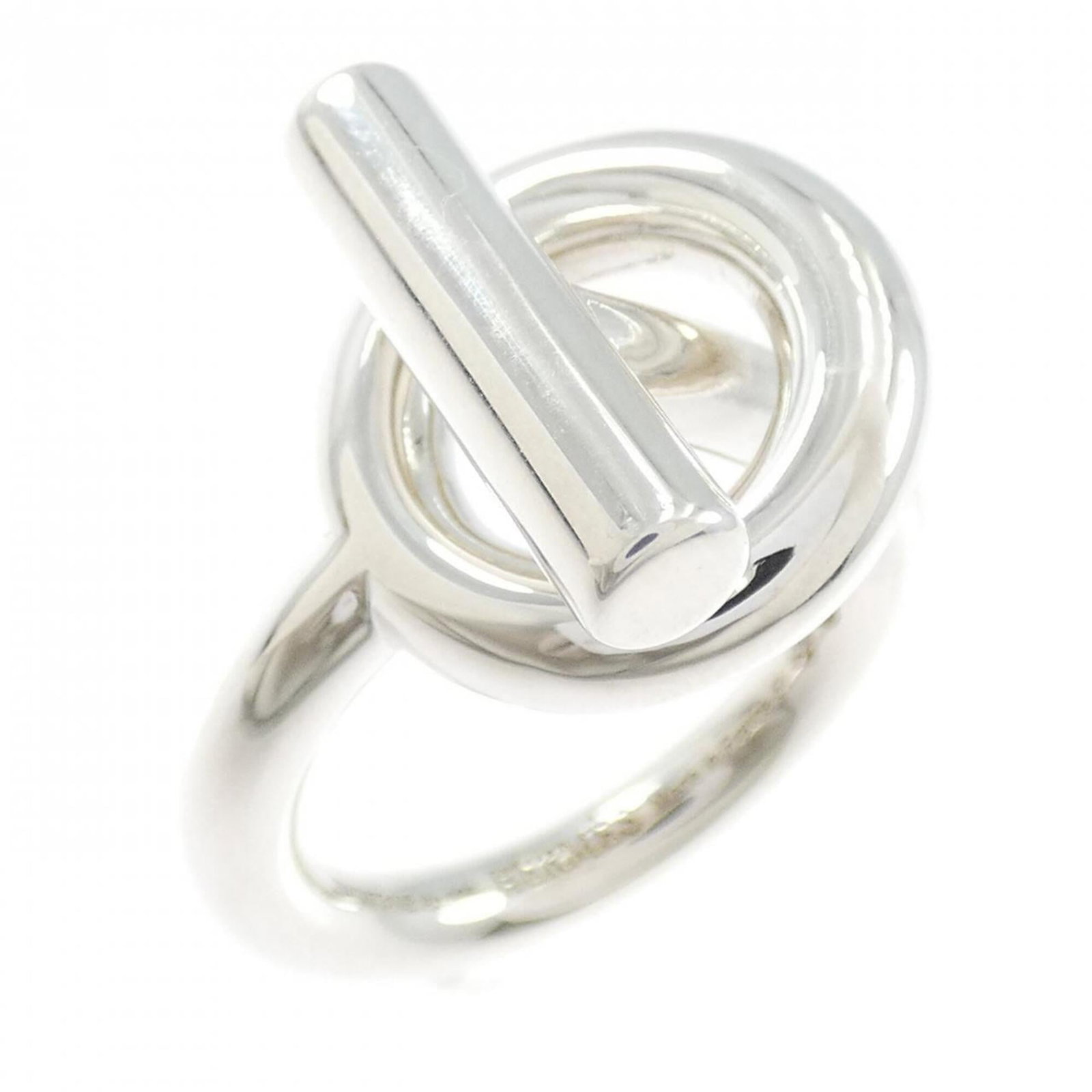 Ring Hermes Silver Band 925 (1 of 5)