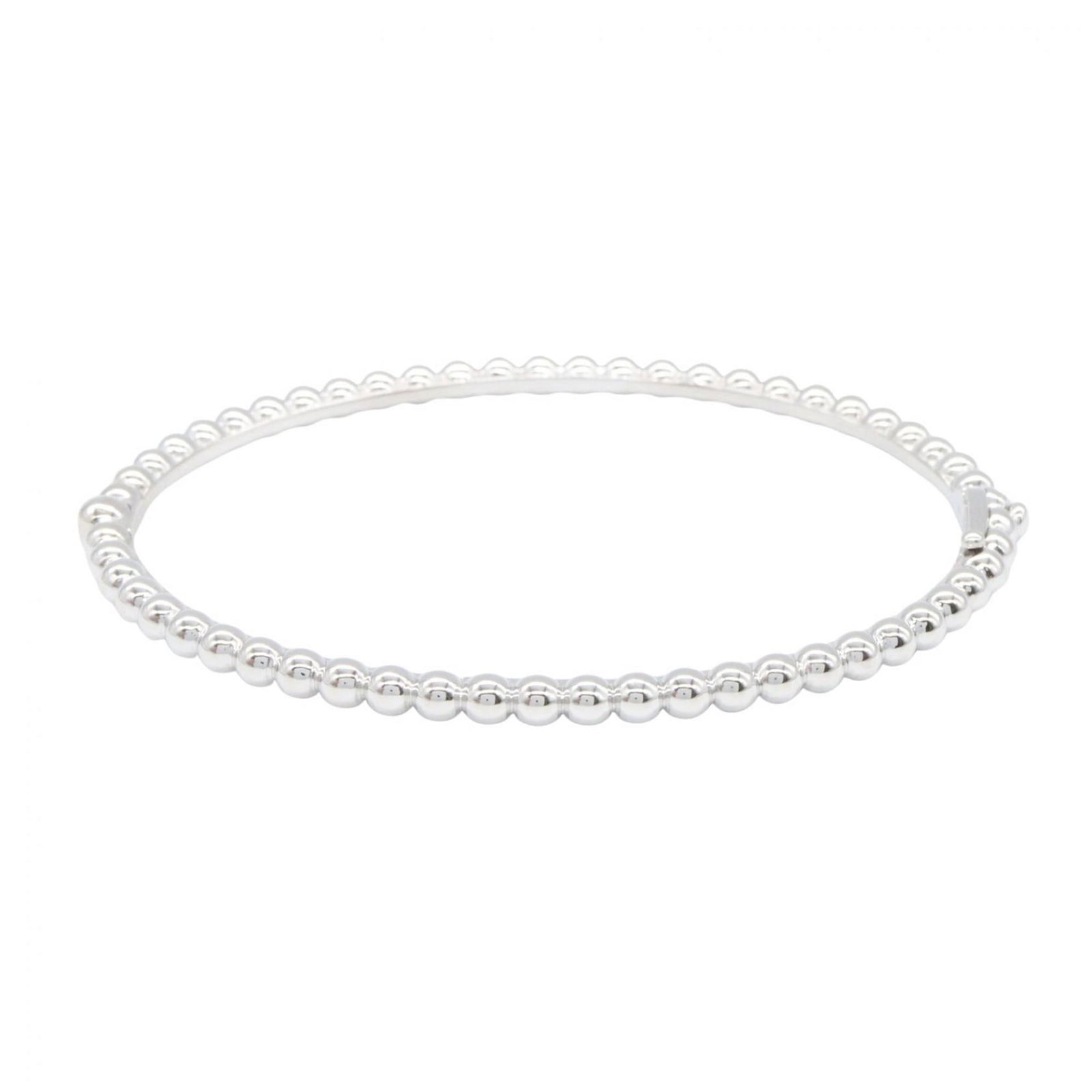 Van Cleef Arpels White Gold Bangle - 2