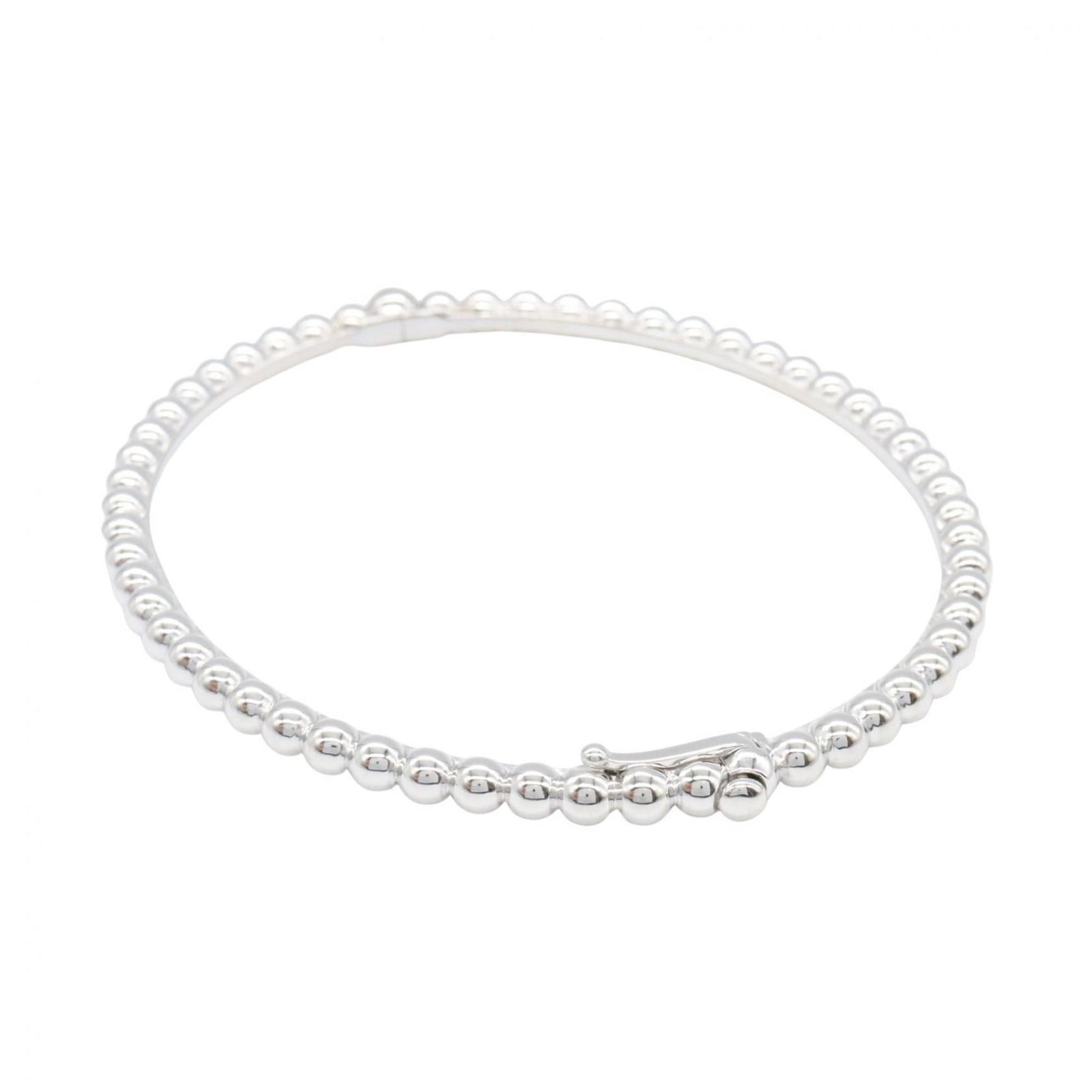 Van Cleef Arpels White Gold Bangle - 3