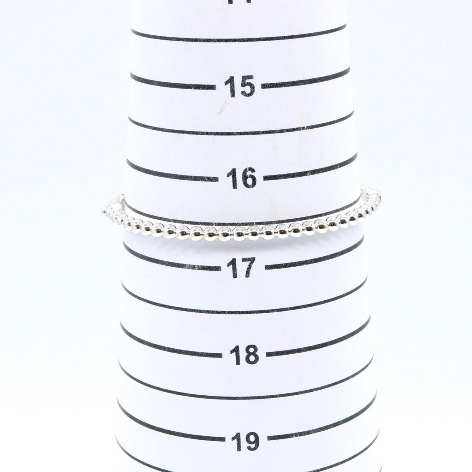 Van Cleef Arpels White Gold Bangle - 7