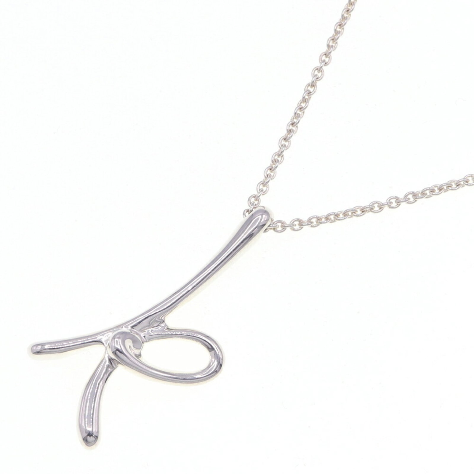 Silver Pendant Initial Tiffany Letter Women's Sv Elsa 925 Peretti Tiffany & Co (1 of 6)