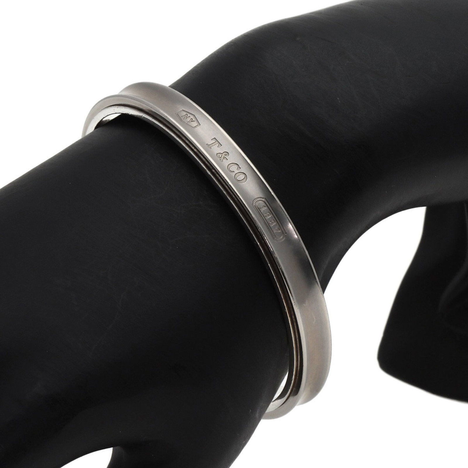 Charm bracelet silver titanium - 9