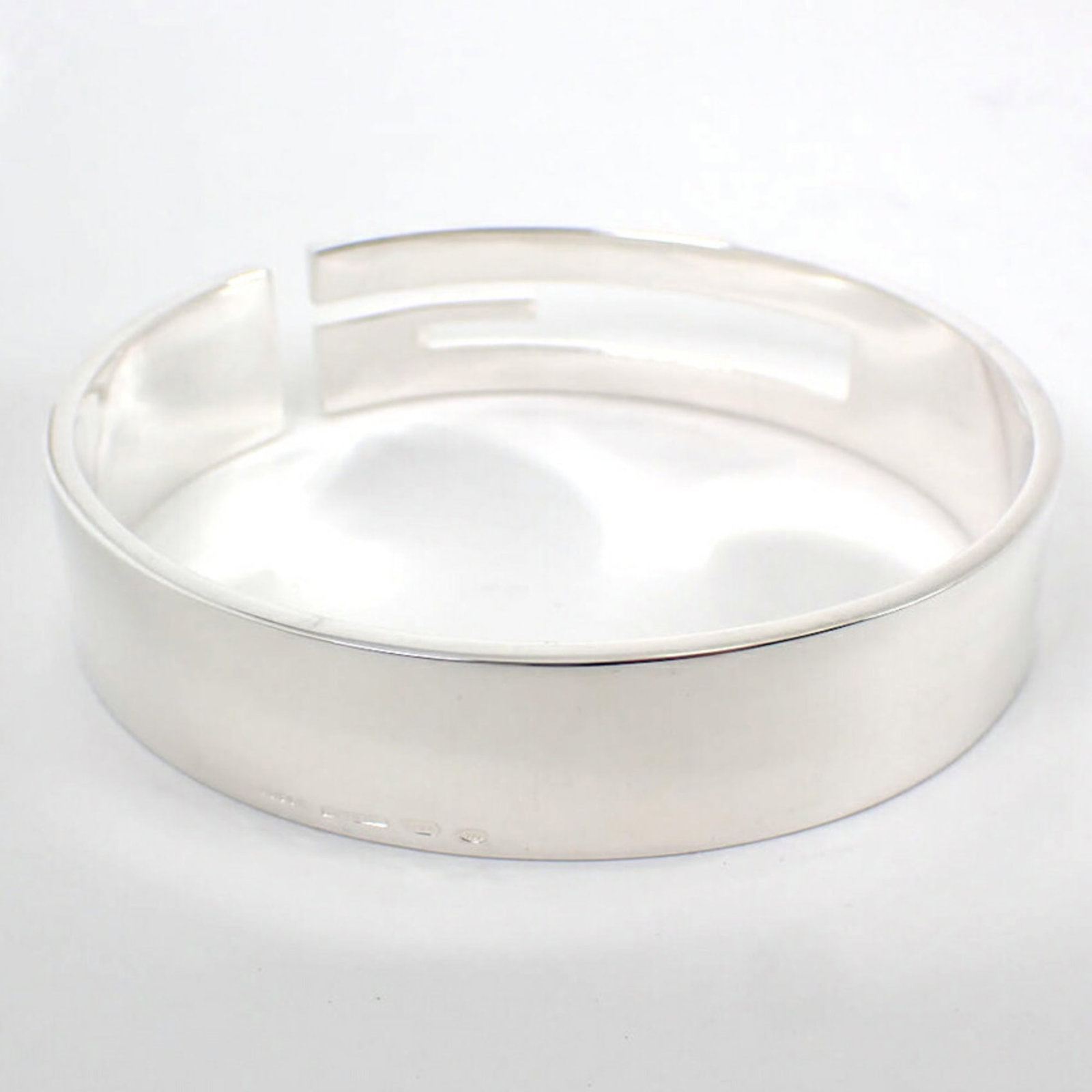 Sterling Silver Gucci Bangle 925 - 7