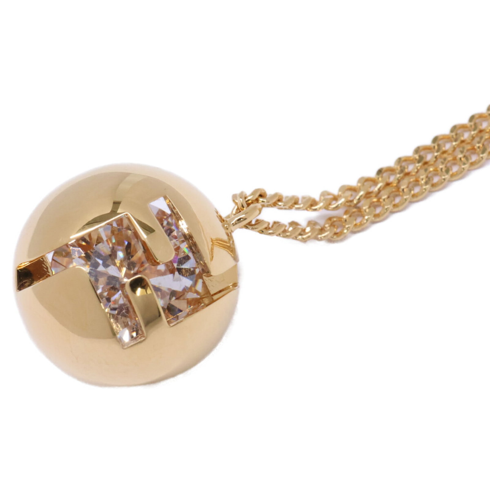 Women's Sphere Fendi Gold Necklace (1 of 9)