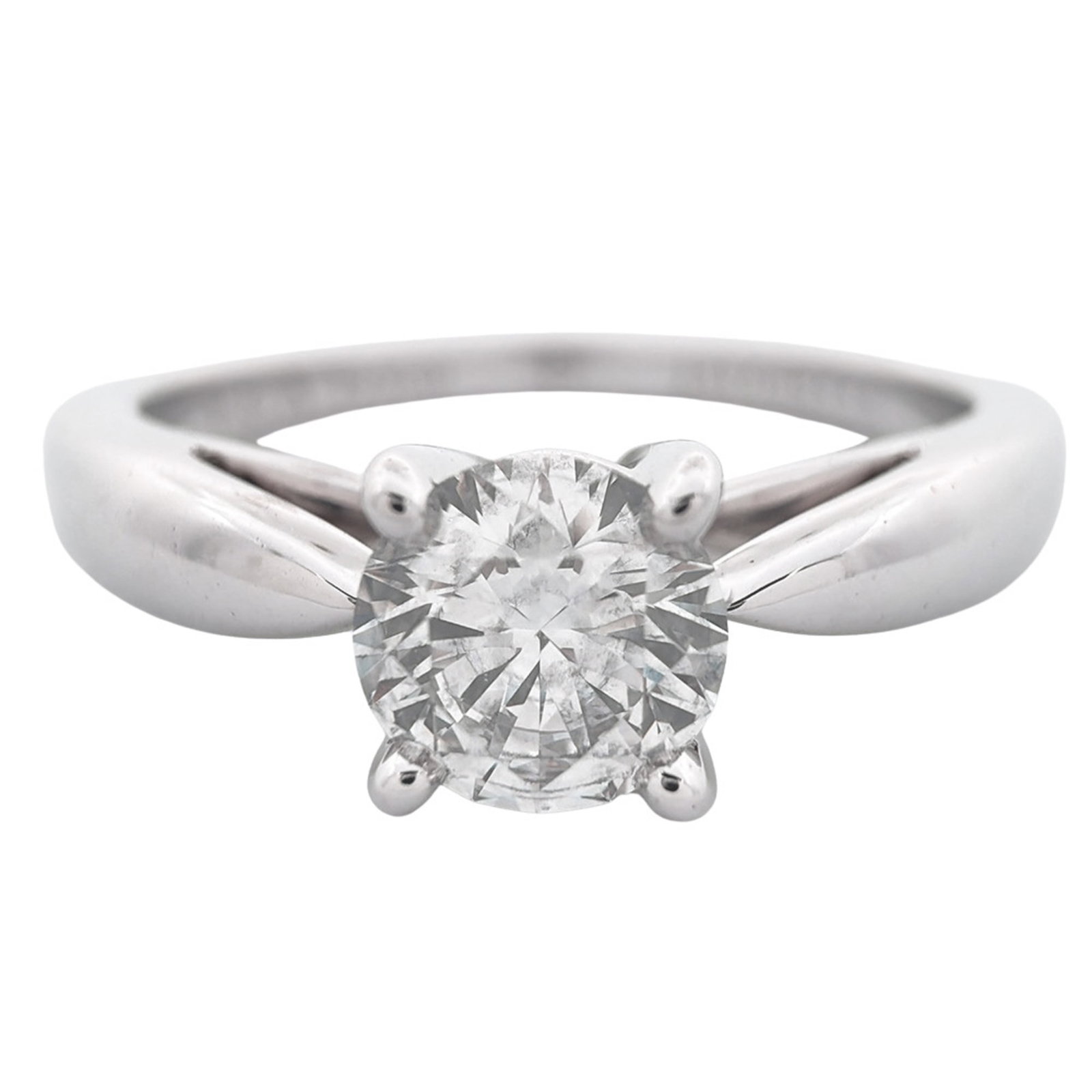 Band platinum ring van cleef arpels - 2