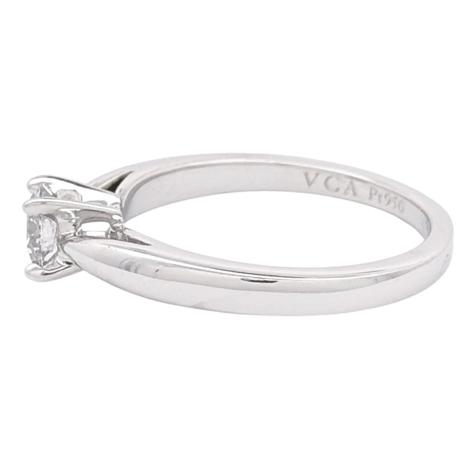 Band platinum ring van cleef arpels - 3
