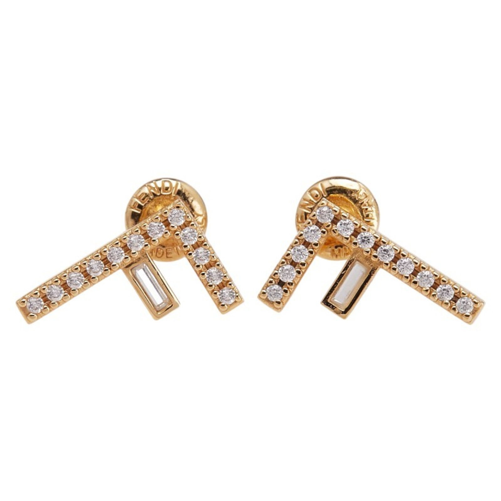 Fendi stud earrings - 2
