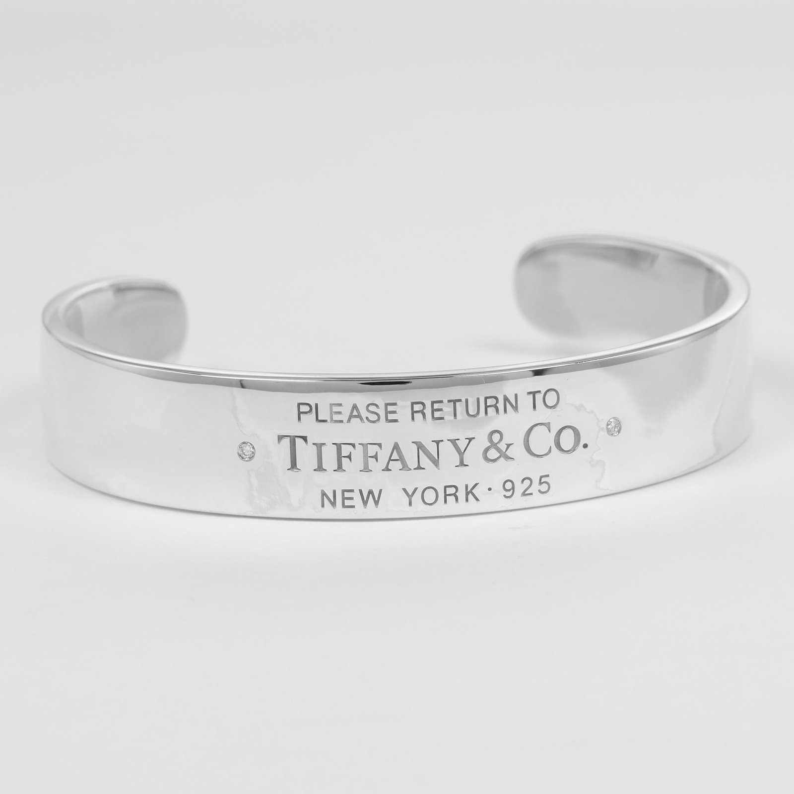 Silver Bangle Tiffany - 5