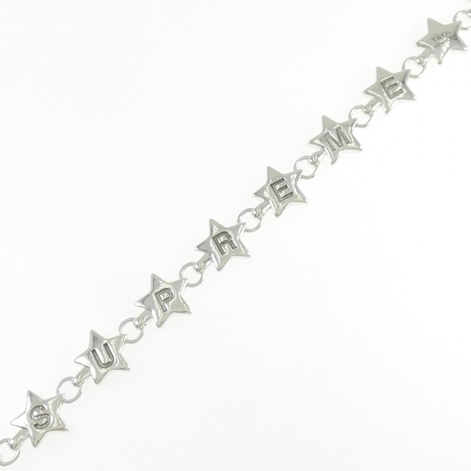 Charm Tiffany Bracelet 925 Silver (1 of 4)