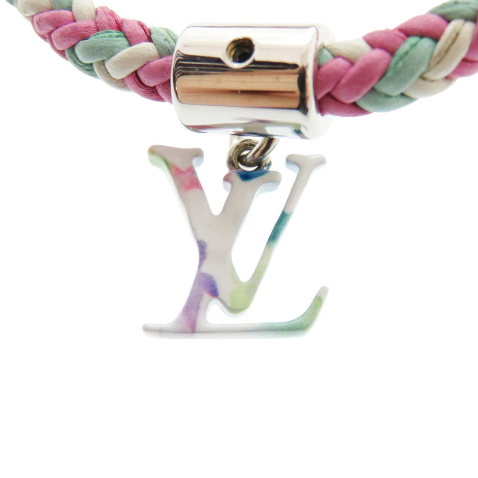 Charm Vuitton Leather Bracelet - 4