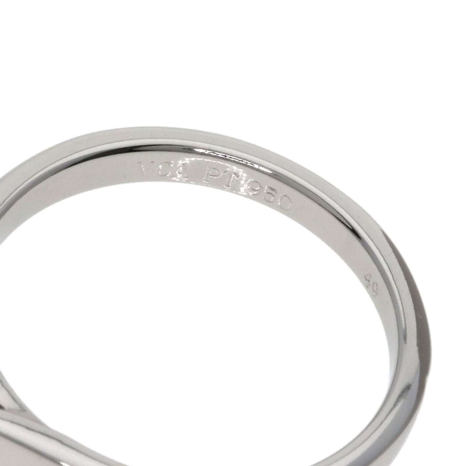 Band platinum ring van cleef arpels - 5