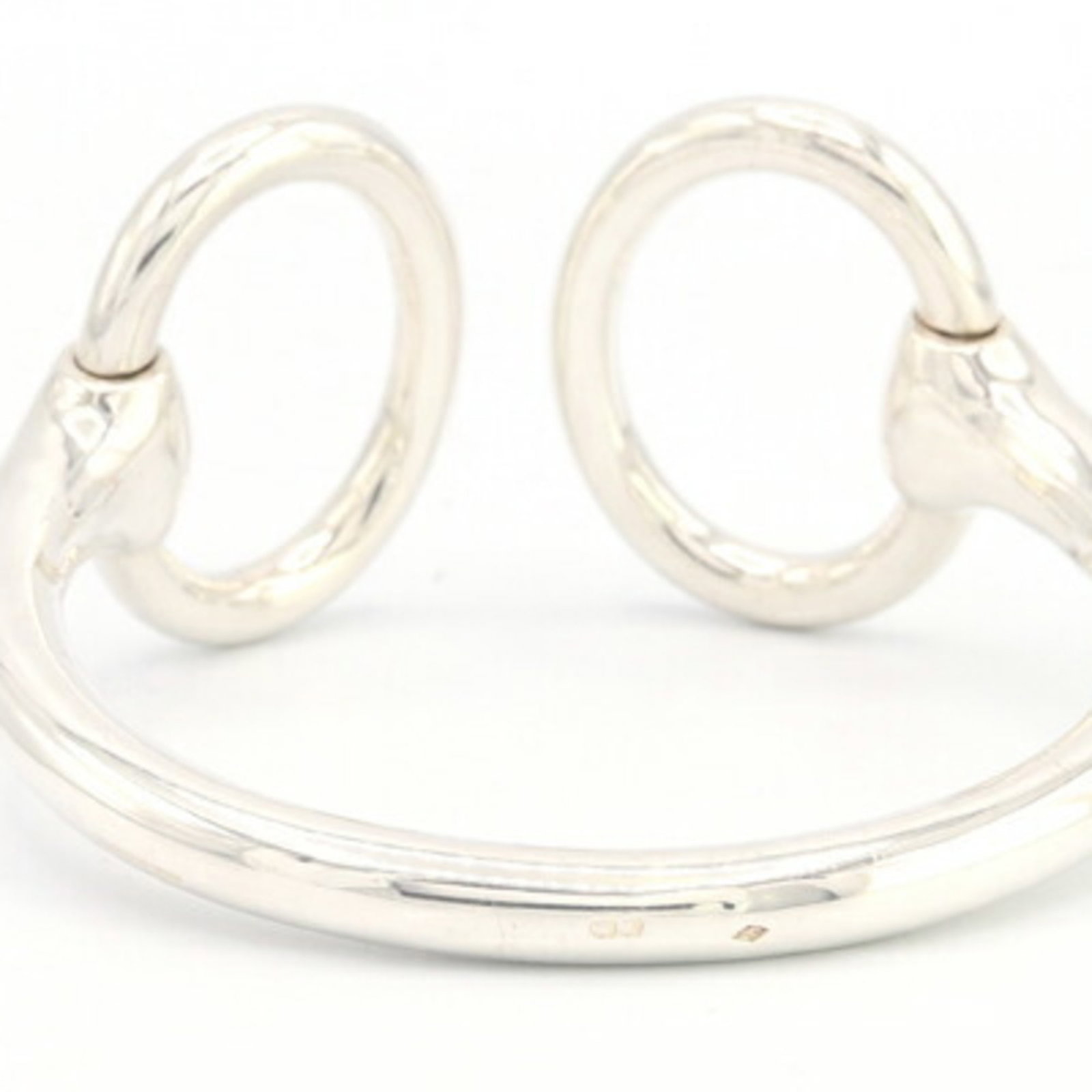 Sterling silver bangle Hermes. - 2