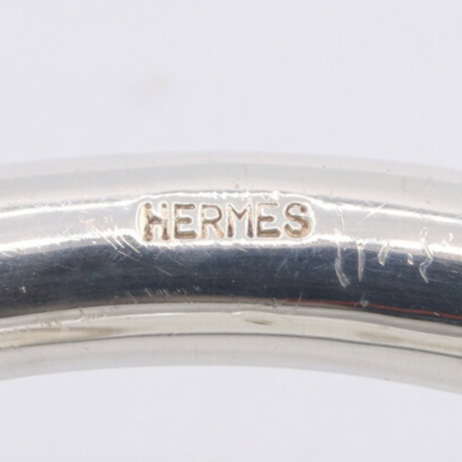 Sterling silver bangle Hermes. - 4