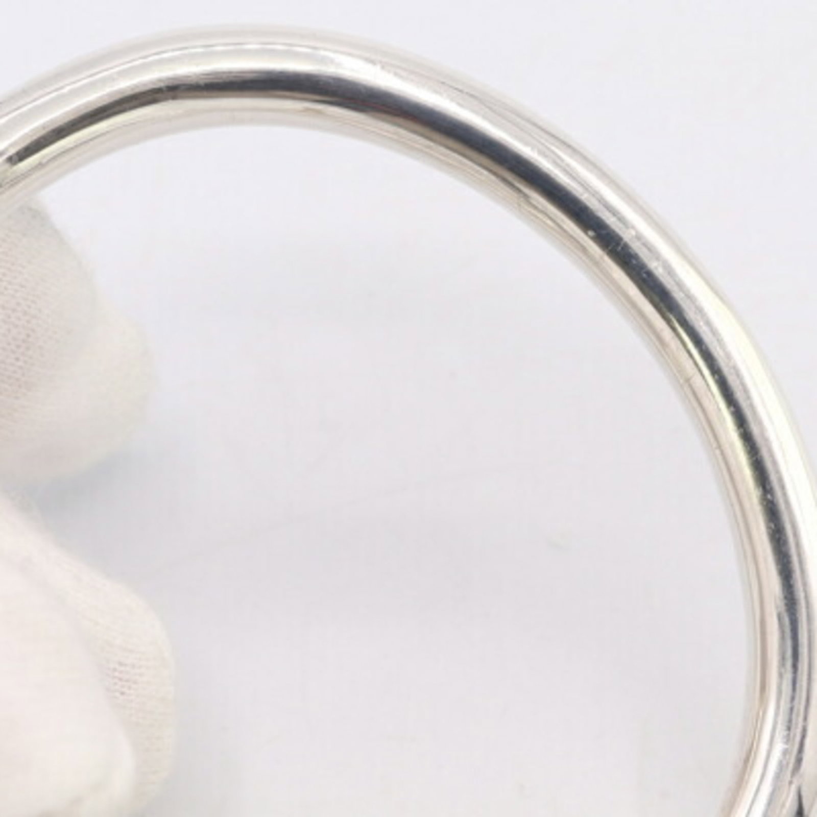Sterling silver bangle Hermes. - 8