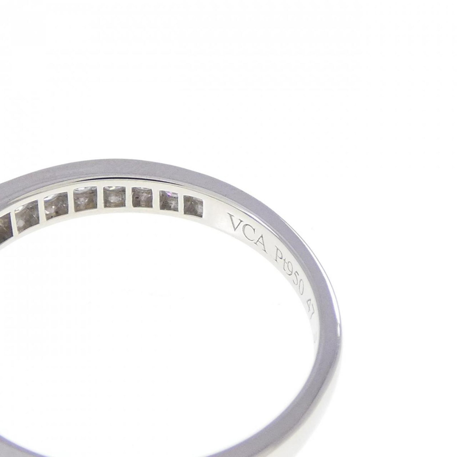 Band platinum ring van cleef arpels - 4