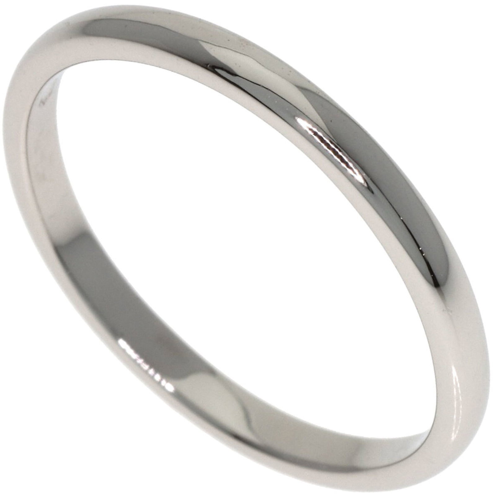 Ring Band by Platinum 950: Ring Band by Platinum 950 Made from high-quality Platinum 950, this Cartier Ring Band offers a touch of luxury to any outfit. With its classic design and elegant appearance, it's a timeless piece