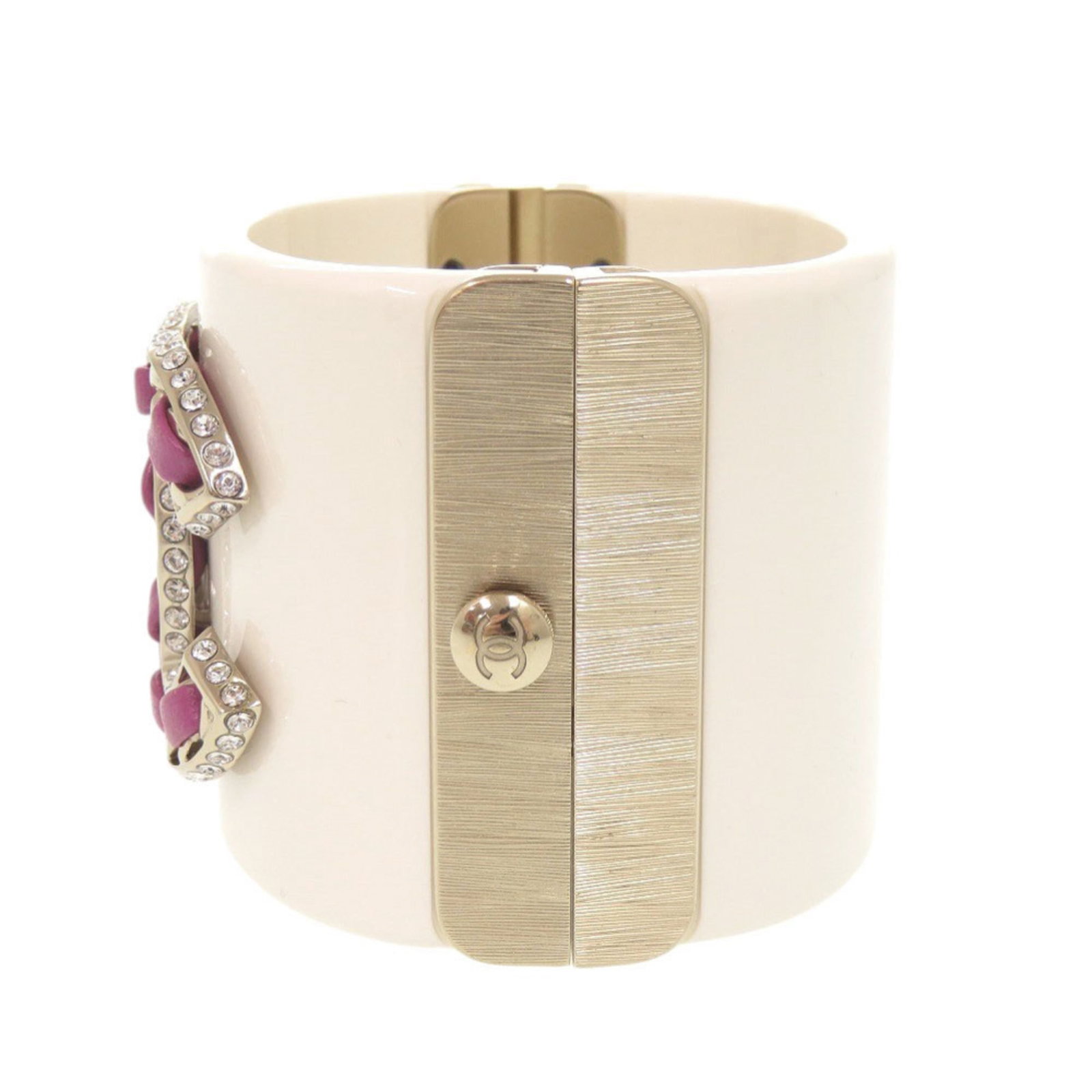 Metal Plastic Chanel Bangle - 2