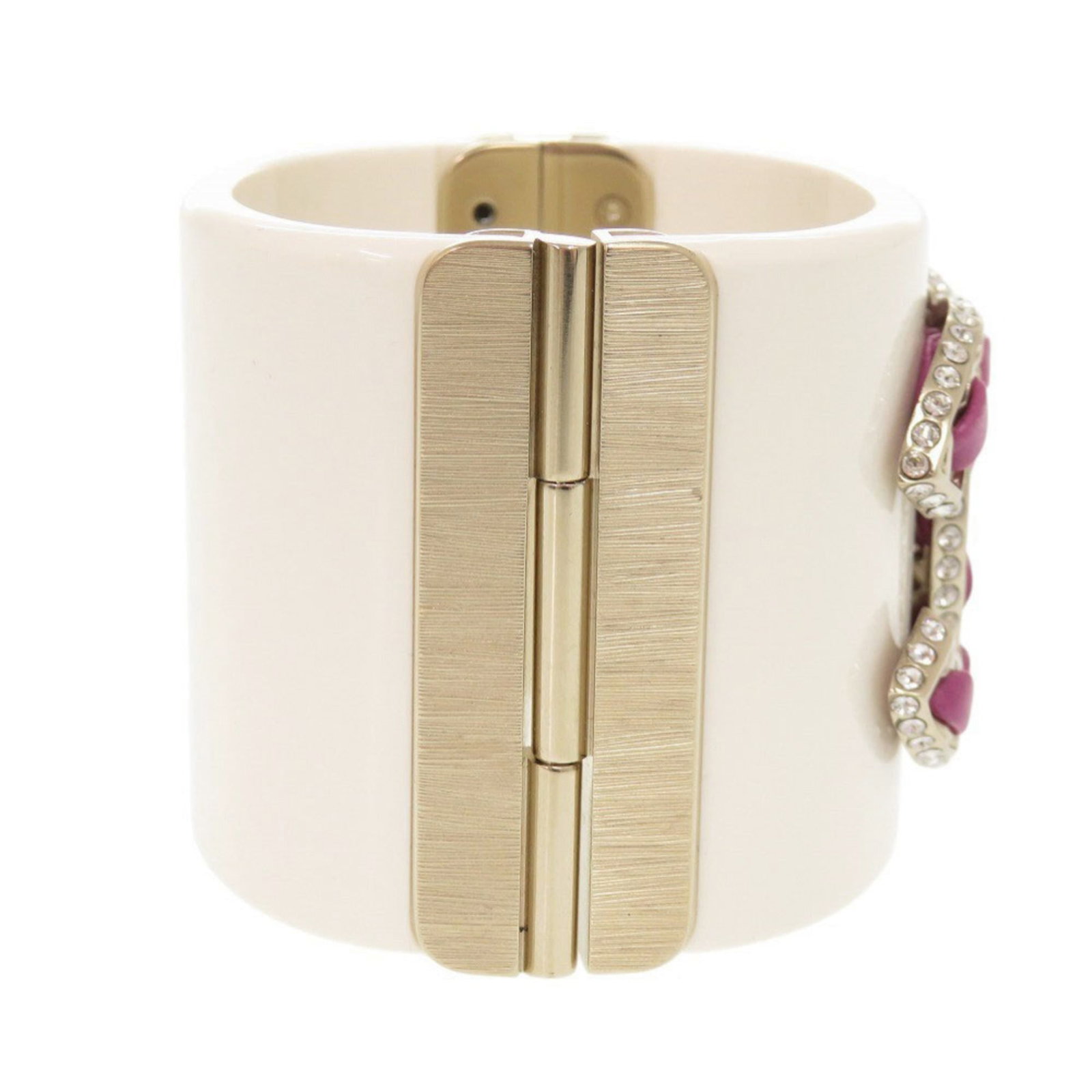 Metal Plastic Chanel Bangle - 4