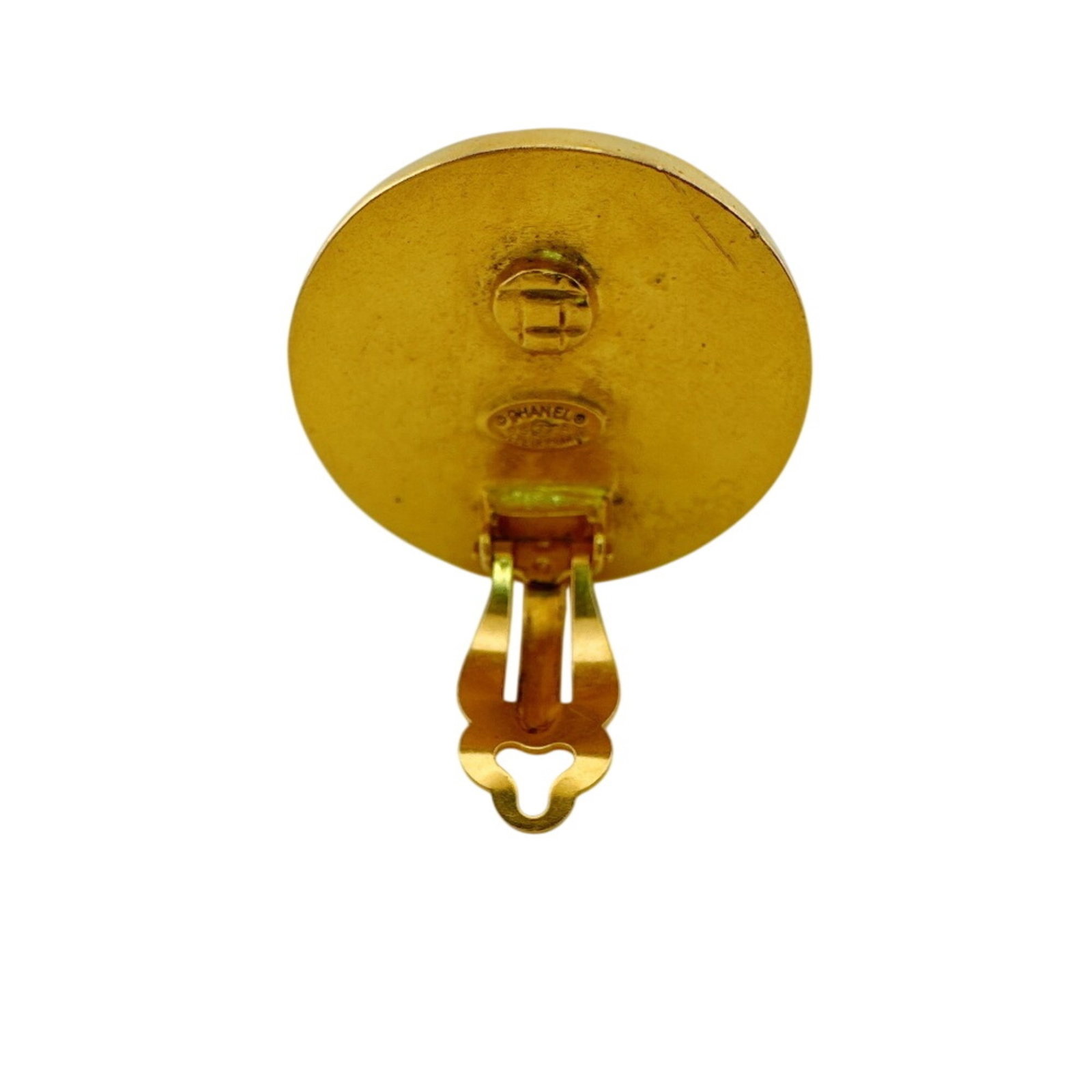 Coco Mark Chanel Gold Single Only Earring - 3