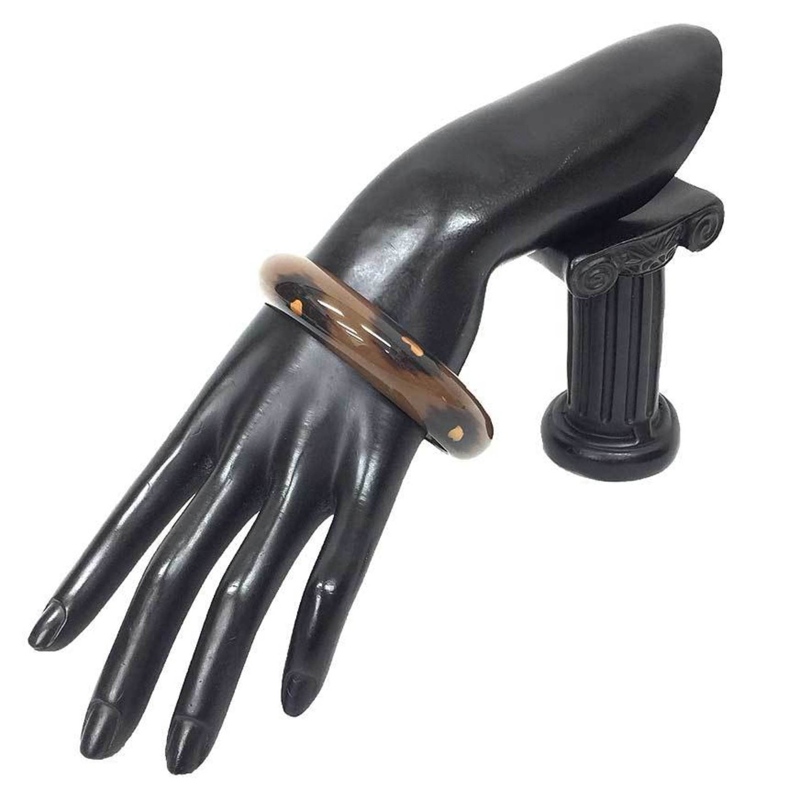 Wood Lacquer Bangle Hermes - 2