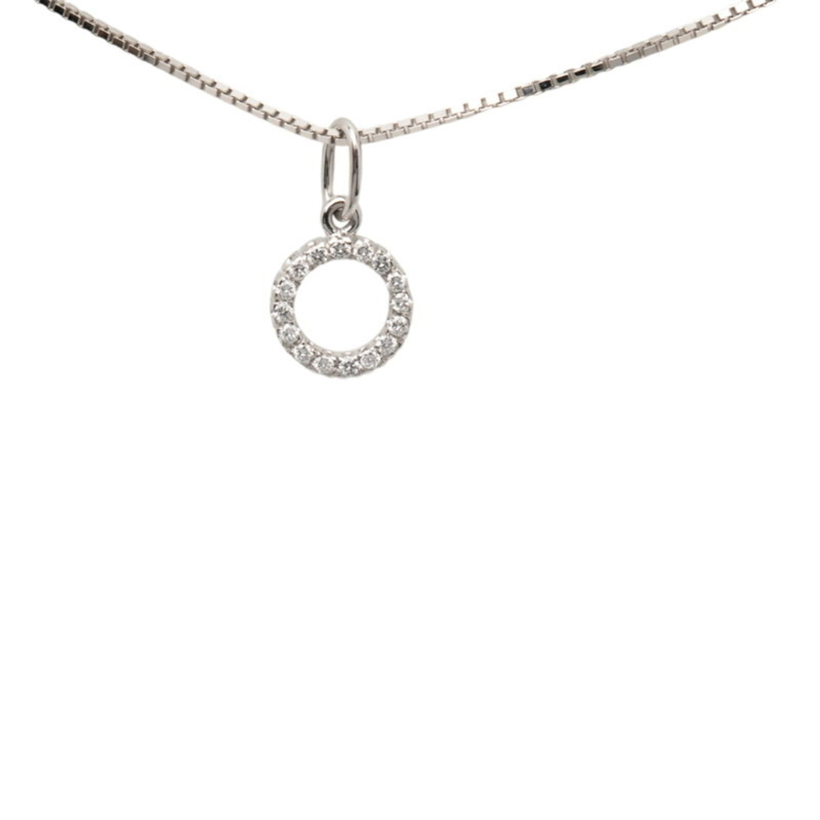 Gold Circle Necklace White Women's Gucci (1 of 7)
