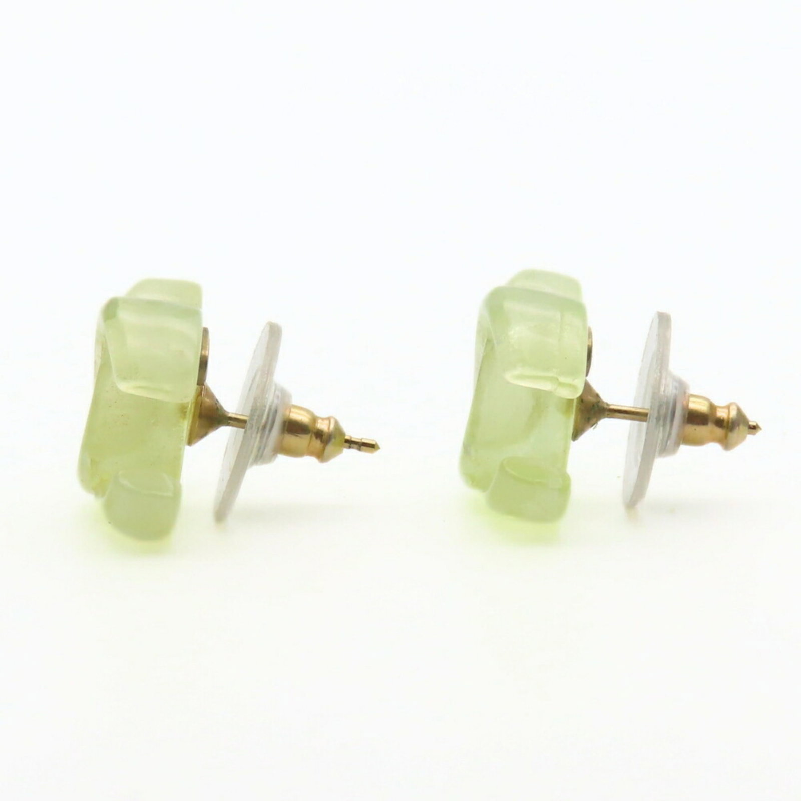 Chanel Stud Earrings Plastic - 2