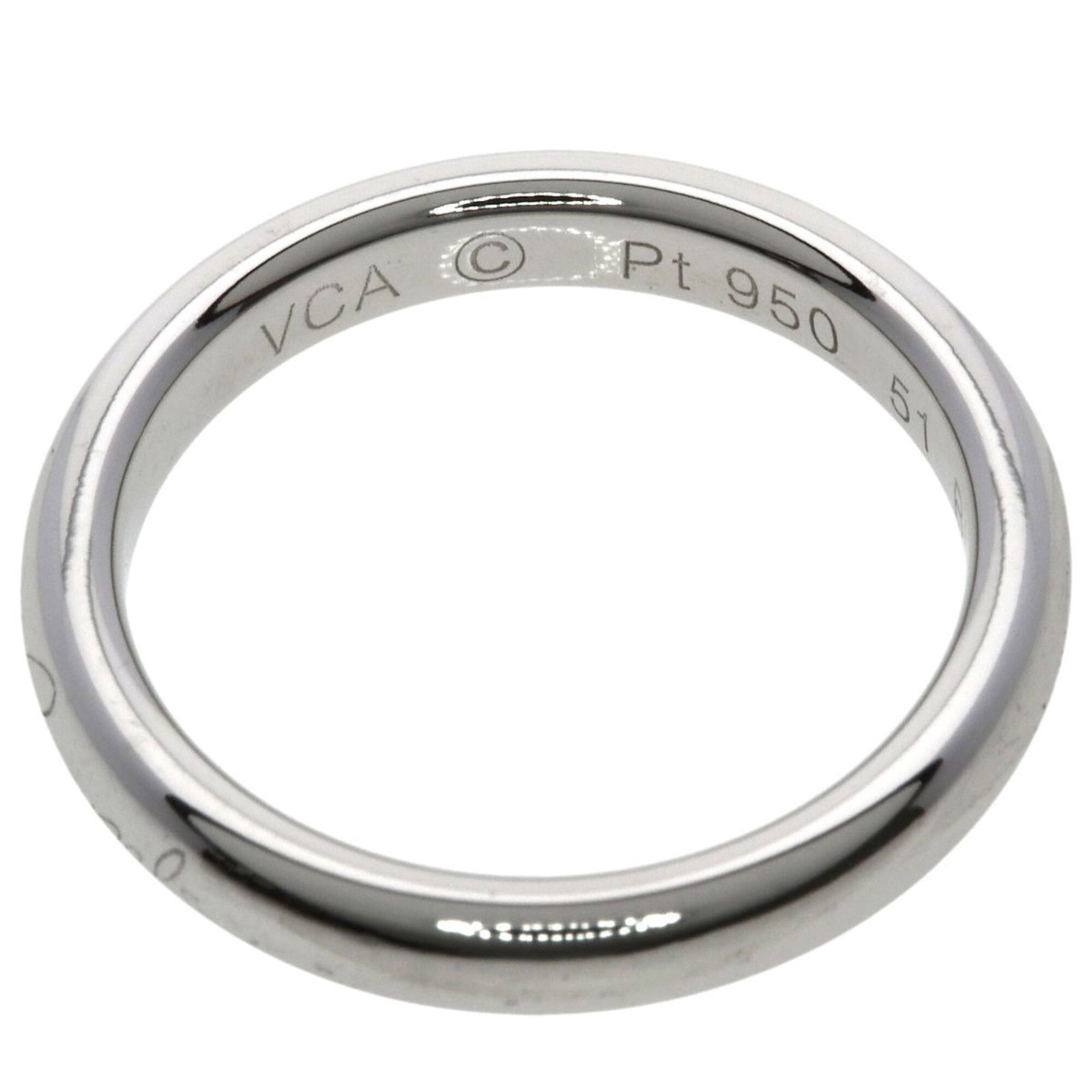 Band platinum ring van cleef arpels - 6