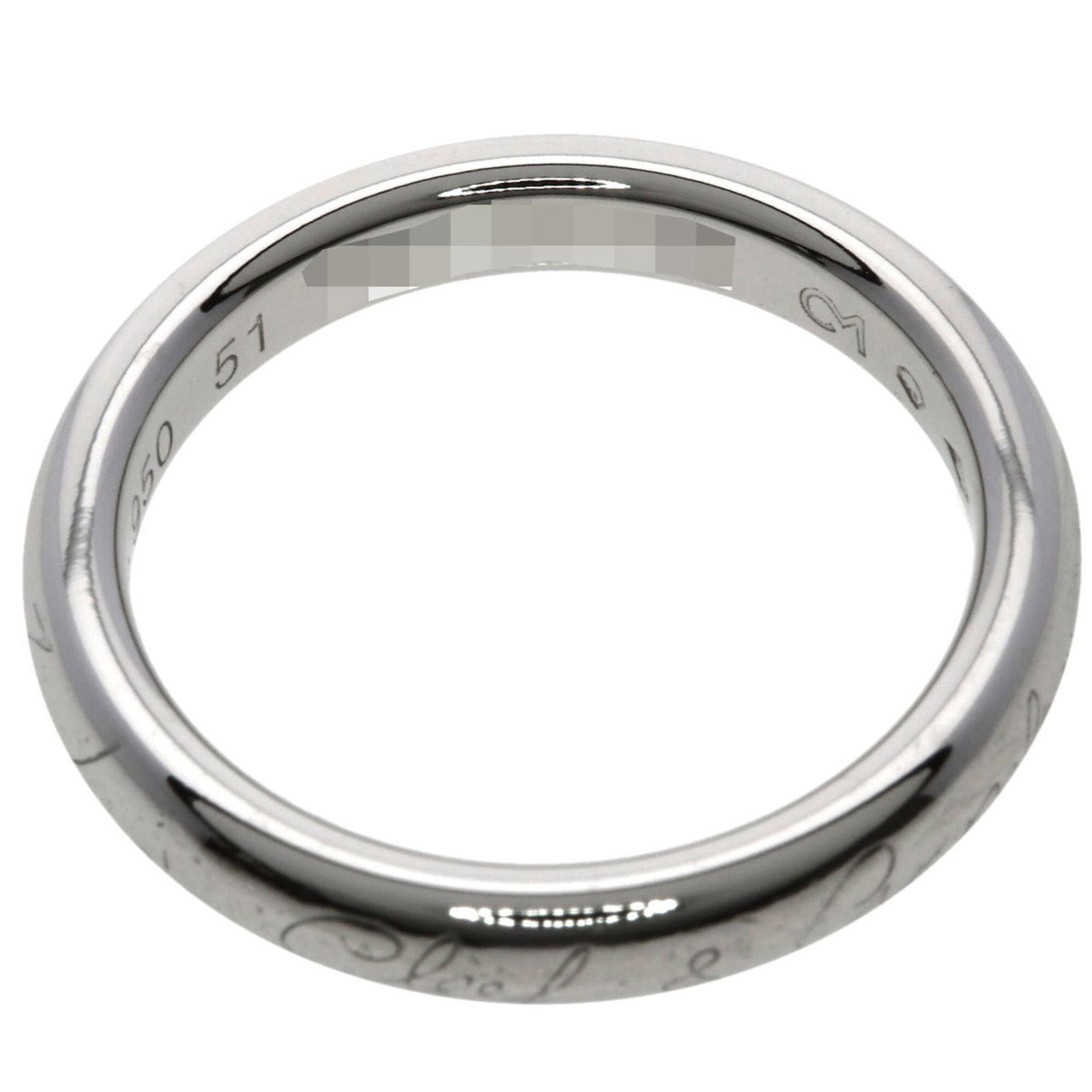 Band platinum ring van cleef arpels - 7