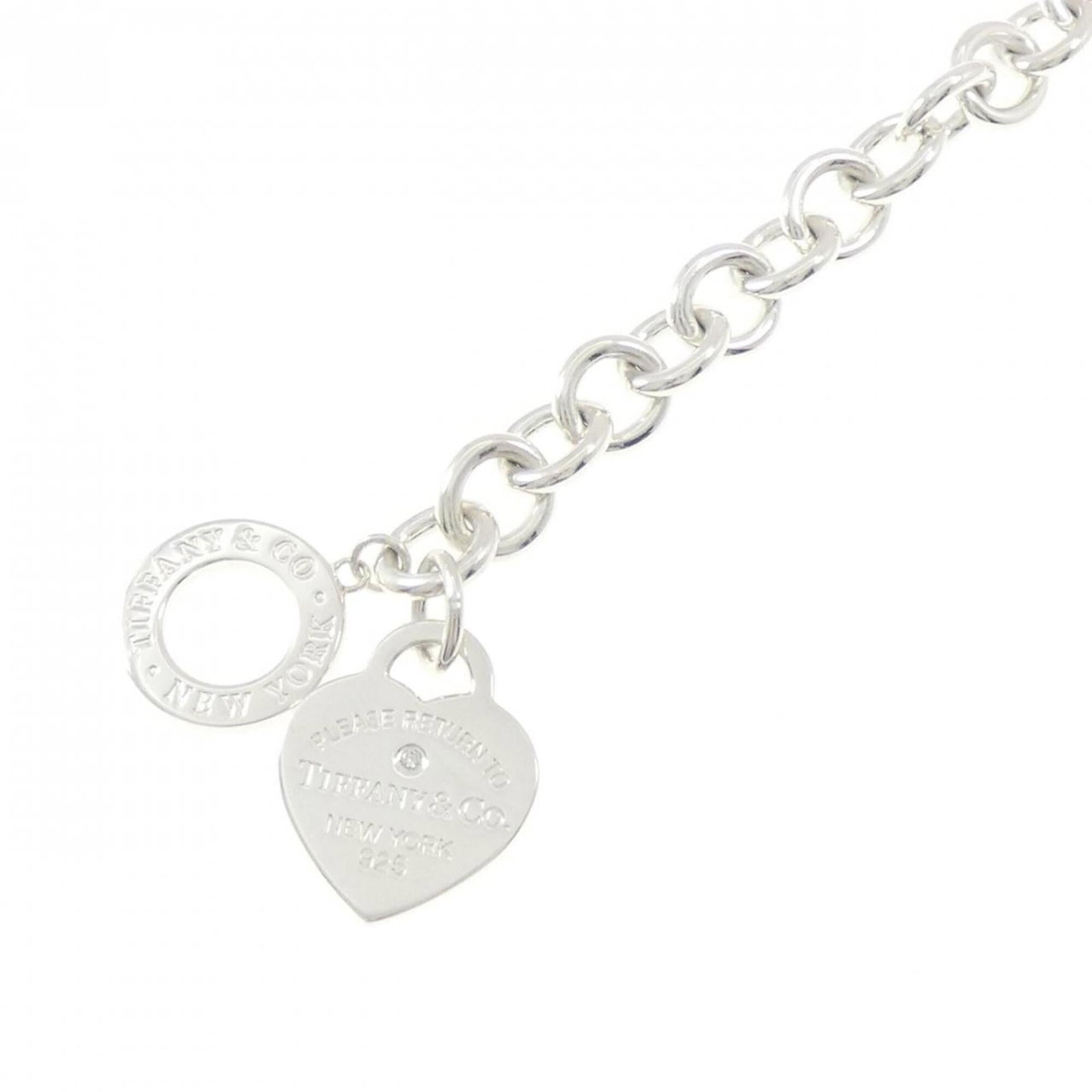 Charm Tiffany Bracelet 925 Silver (1 of 4)