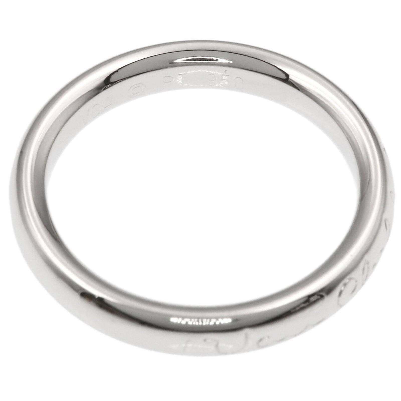 Band platinum ring van cleef arpels - 4