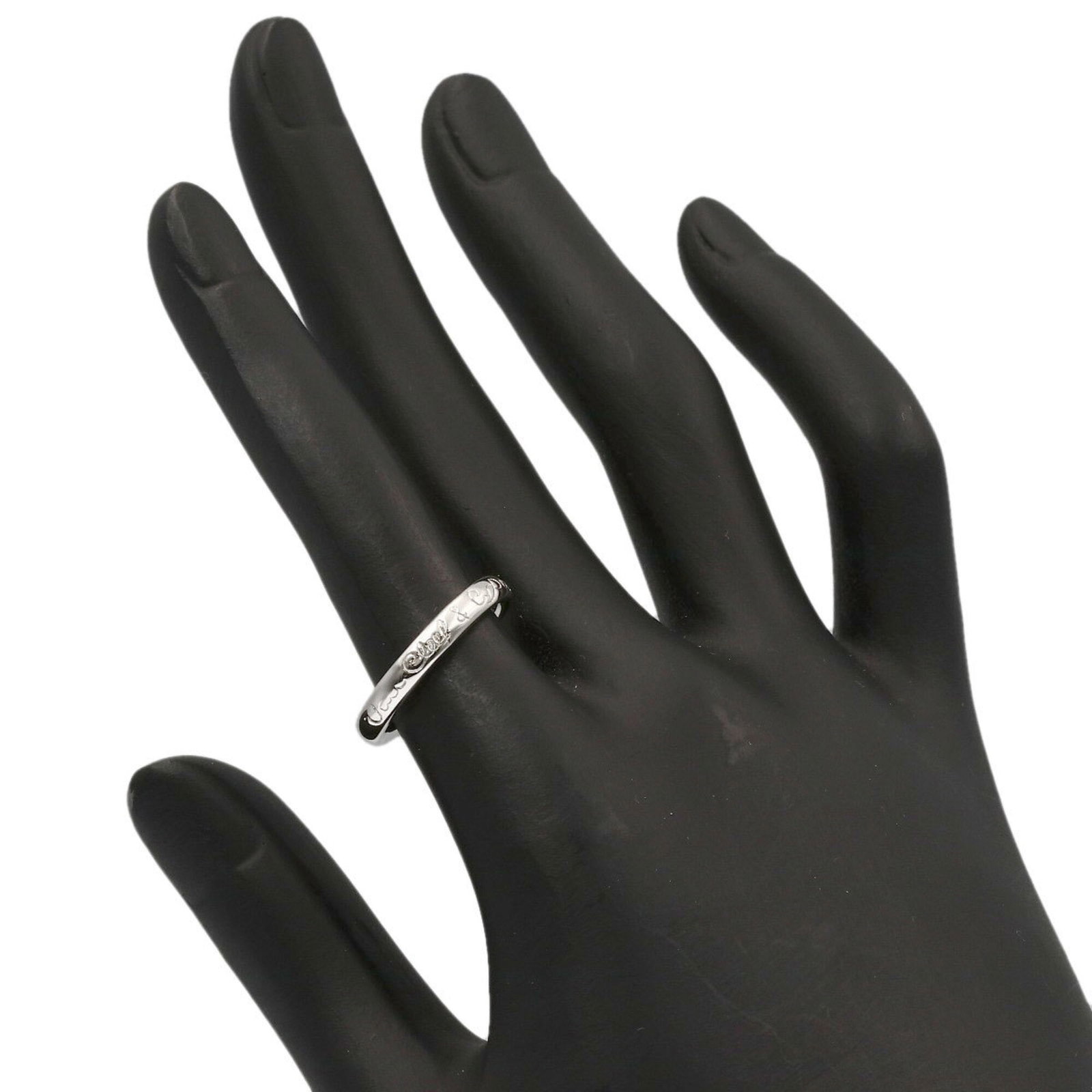 Band platinum ring van cleef arpels - 5