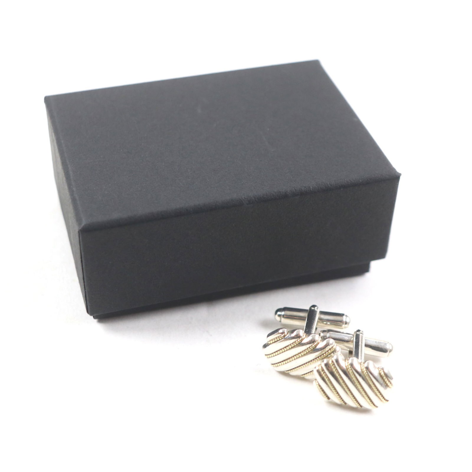 Tiffany Stud/ Button Gold (18K) Silver 925 - 2
