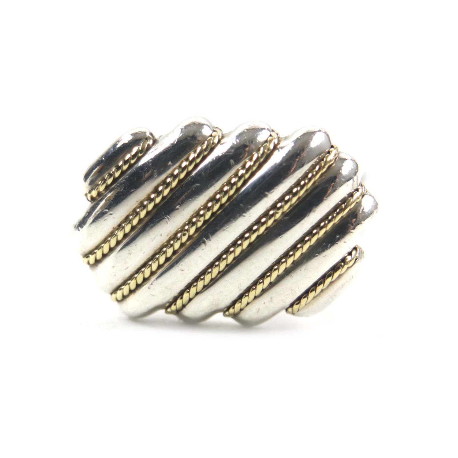 Tiffany Stud/ Button Gold (18K) Silver 925 - 3