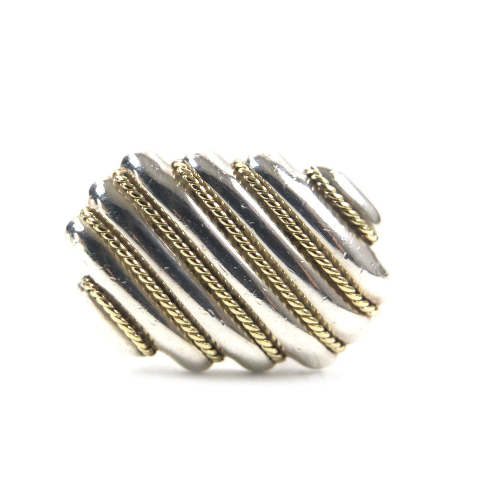 Tiffany Stud/ Button Gold (18K) Silver 925 - 4