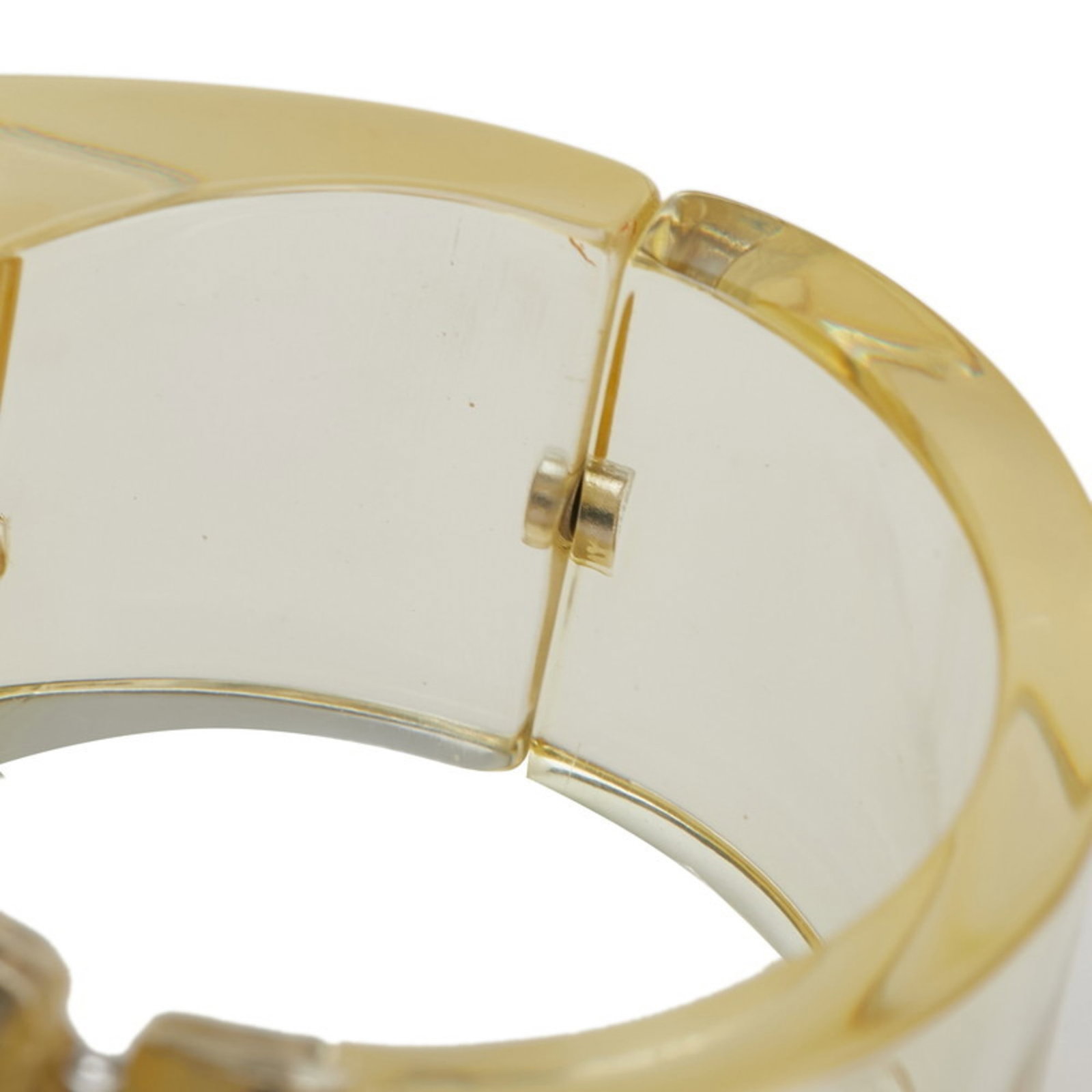 Chanel Bangle Plastic Rhinestone - 4