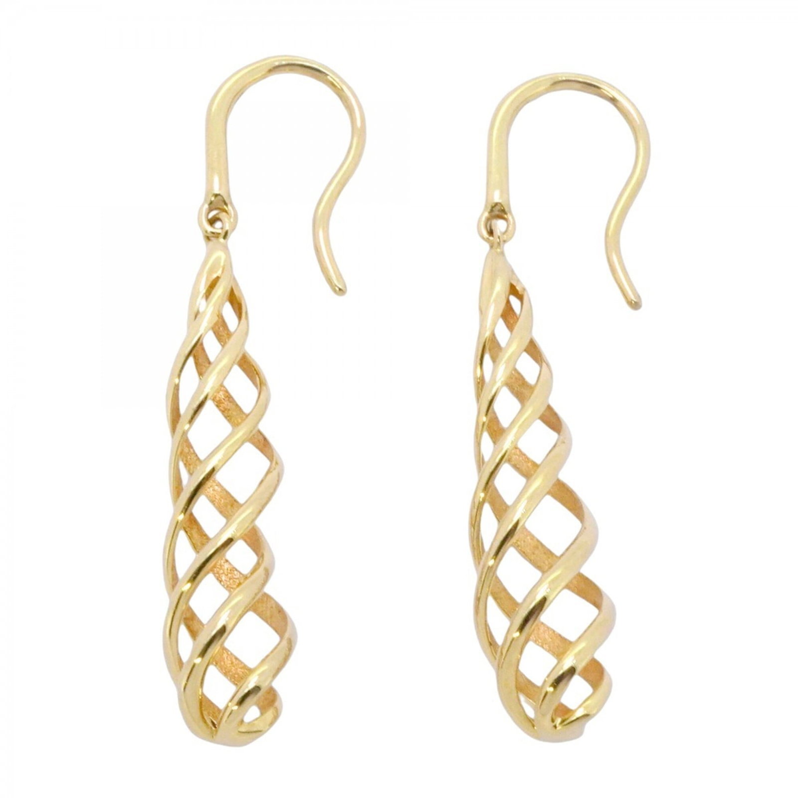 Gold Stud Yellow Earrings Tiffany: Gold Stud Yellow Earrings Tiffany Item Specifics: Brand: Tiffany Type: Stud Earrings Gender: Women Material: Yellow Gold (18K) Size (Hxwxd): 41.40mm x 7.00mm / 1.63'' x 0.28'' Condition: Used (good),