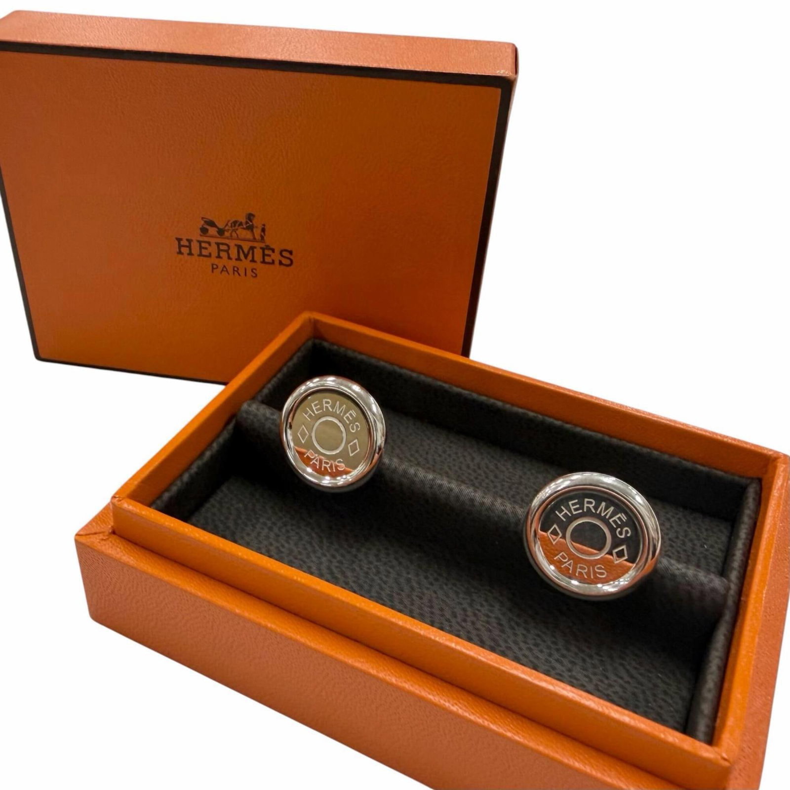 Hermes Cufflinks Silver 925 - 2