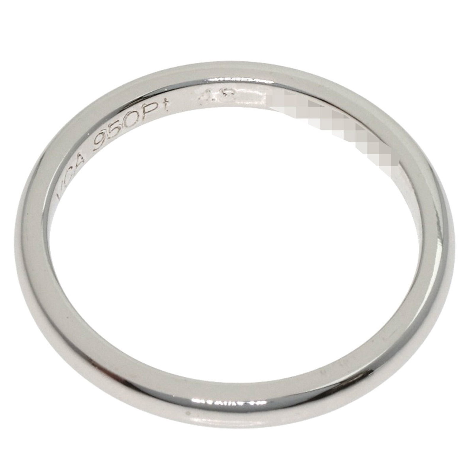 Band platinum ring van cleef arpels - 4